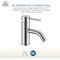 Anzzi Bravo Single-Handle Low-Arc Bathroom Faucet, Brushed Nickel L-AZ030BN - alternate 5